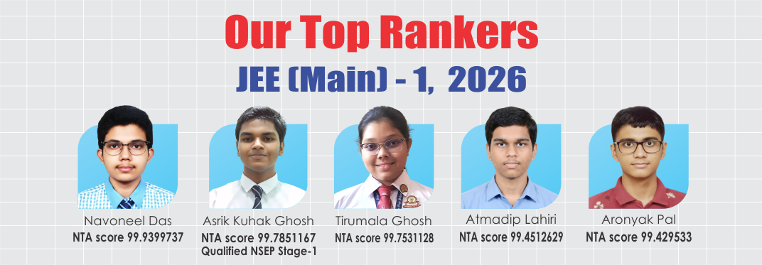 Our Toppers JEE Main 1 in Kolkata | West Bengal